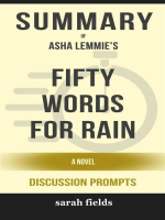 Summary_of_Asha_Lemmie_s_Fifty_Words_for_Rain--A_Novel--Discussion_Prompts